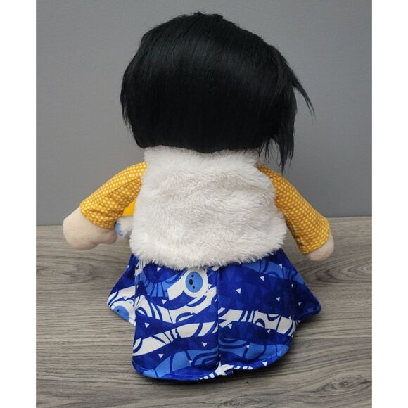 Rare Scentsy 17"‎ BK Hair BL Dress Buddy Doll Yuna w/ Boris the Yeti Mini Plush - Picture 3 of 14